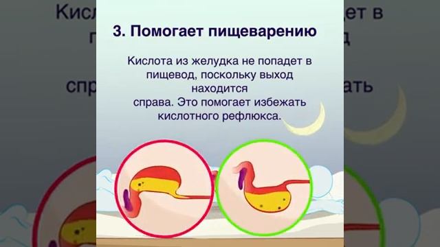 На каком боку желательно спать, чтобы не было изжоги? смотреть онлайн