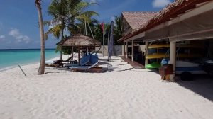 Reethi Faru Resort – эко-курорт на острове Филайду. Приглашаем вас прогуляться по территории отеля!