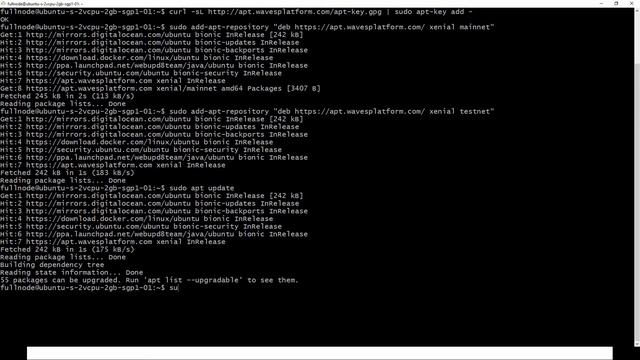 Installer une node via APT, Update, Rollback et Votes смотреть онлайн