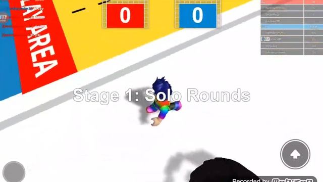 Playing fun game(hole in the wall) смотреть онлайн