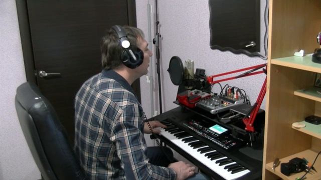 Белая Ворона Кавер-версия на синтезаторе KORG PA-300 смотреть онлайн