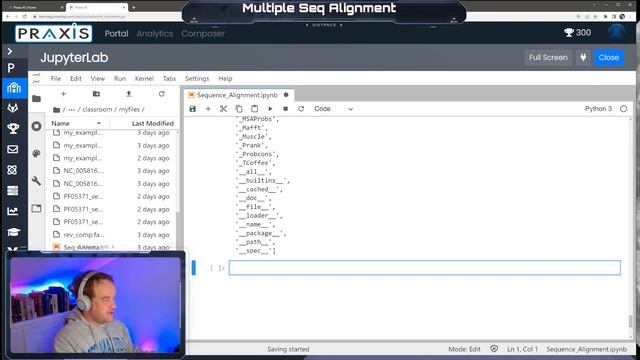 Python - Sequence Alignment Pt 3 - VDB Computational Biology смотреть онлайн