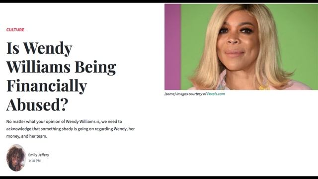 Is Wendy Williams Being Financially Abused? смотреть онлайн