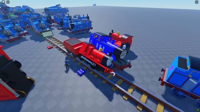 I'M BACK! New Thomas & Friends Roblox Games! смотреть онлайн
