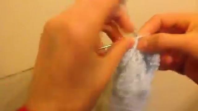 Вязание спицами.Узор чешуя смотреть онлайн