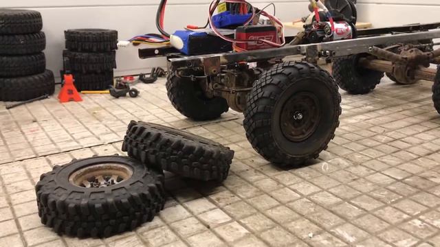 RC 6x6 Ural 4320 Log truck build Teaser смотреть онлайн