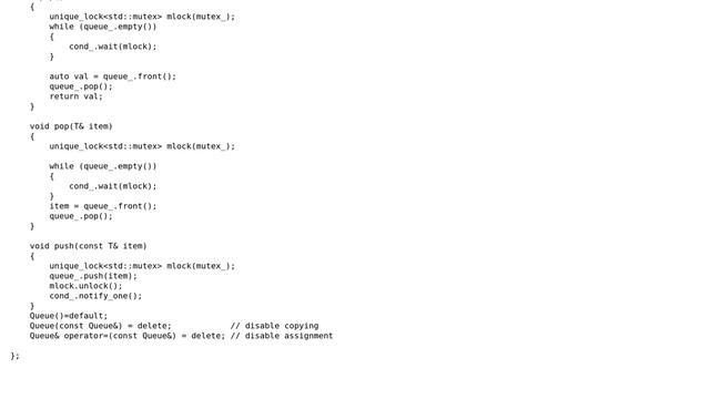 Pipeline with std::thread vectors and queue смотреть онлайн