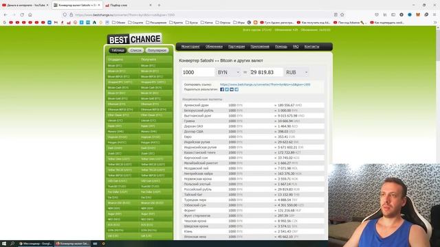 Курс белорусского рубля к российскому рублю / 1000 белорусских рублей в рублях на сегодня
