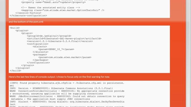 Hibernate5 HHH000181: No appropriate connection provider encountered, assuming application will ... смотреть онлайн