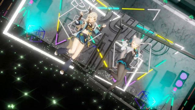 【Genshin Impact MMD】Lynette Kirara HIMEHINA『愛包ダンスホール』