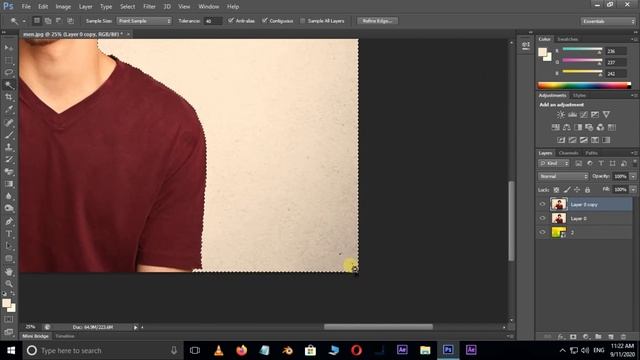 Cut Out White Background in PHOTOSHOP - Easy Tutorial смотреть онлайн