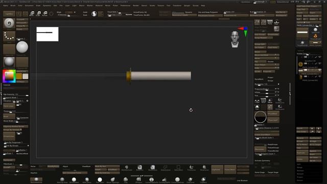 Katana In Zbrush Hardsurface - Free Download