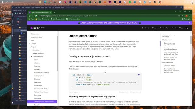 140 Anonymous Class & Object expressions смотреть онлайн