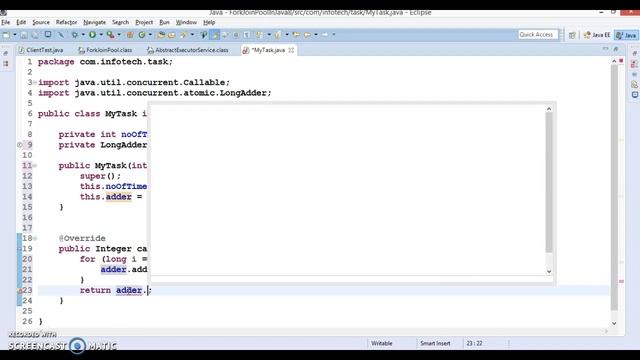 ForkJoinPool Enhancements in Java SE 8_PART2 смотреть онлайн