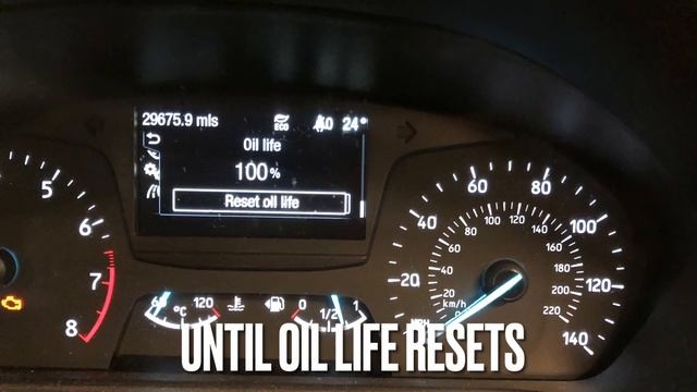 How to Reset Oil Life on Ford Fiesta 1.0 Ecoboost. Easy & quick Step-by-step guide. смотреть онлайн