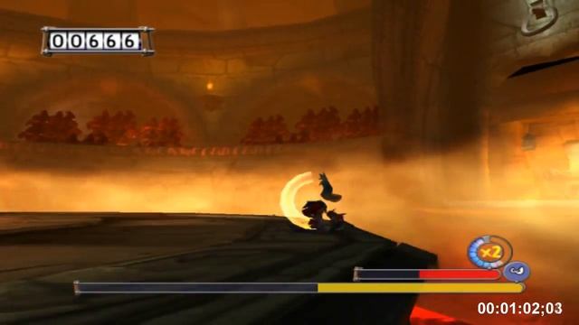Rayman 3 - No-Red-Can Reflux Strats (skips 3 Long Attack Cycles)