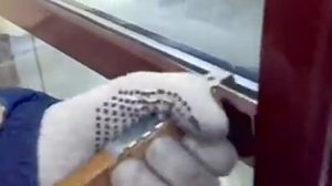 Съем фасадной крышки