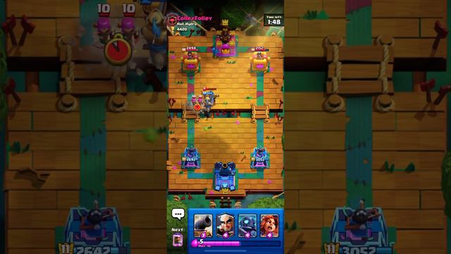 Pushing to Arena 14 in Clash Royale!!! ⚔️😈🤟 смотреть онлайн