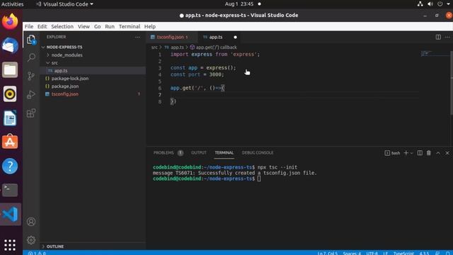 How to Setup a Node Express API with TypeScript смотреть онлайн