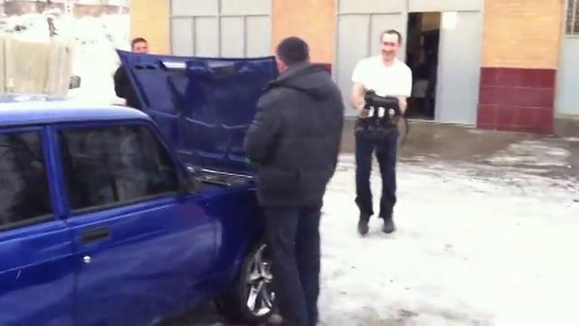 ВАЗ 2107 с двигателем УАЗ ХАНТЕР смотреть онлайн