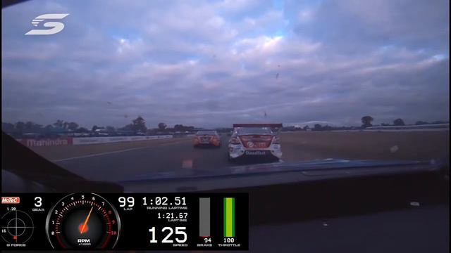 Supercars 2018 - Winton Race 1 - Onboard De Silvestro & Percat Crash смотреть онлайн
