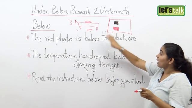 Difference between "under", "below", "beneath", and "underneath" - English Grammar Lesson смотреть онлайн