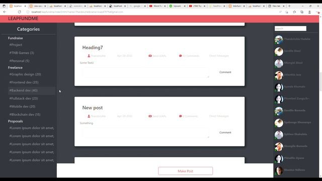 PHP project | php social media application. смотреть онлайн
