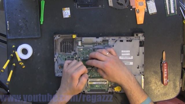 LENOVO Z61T take apart video, disassemble, howto open (nothing left) disassembly disassembly смотреть онлайн