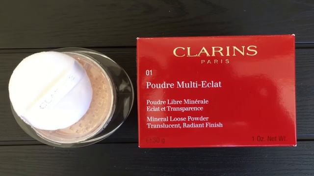 Минеральная рассыпчатая пудра Clarins Multi- Eclat. смотреть онлайн