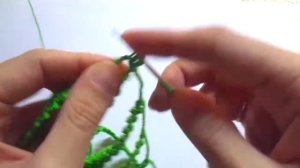 Салфетка "Ромашковая полянка" часть 1 из 2. Вязание крючком.