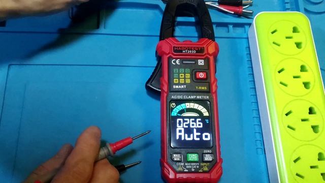 HABOTEST HT203D CATIII 600V 6000COUNTS .AC/DC CLAMP смотреть онлайн