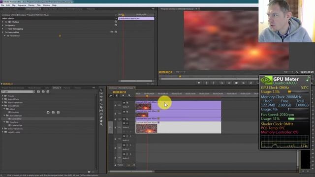 Какую видеокарту купить для Adobe After Effects? Nvidia Quadro k4000 vs gtx 550 смотреть онлайн
