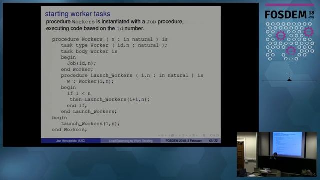 Shared Memory Parallelism in Ada: Load Balancing by Work Stealing смотреть онлайн