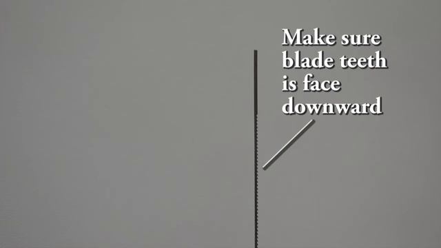 Scroll Saw Machine - How to fix the blade смотреть онлайн