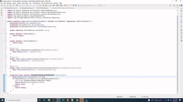 Abortable Cronjob | Aborted Cronjob SAP Hybris | Hybris Tutorial for Beginners Part-11 смотреть онлайн