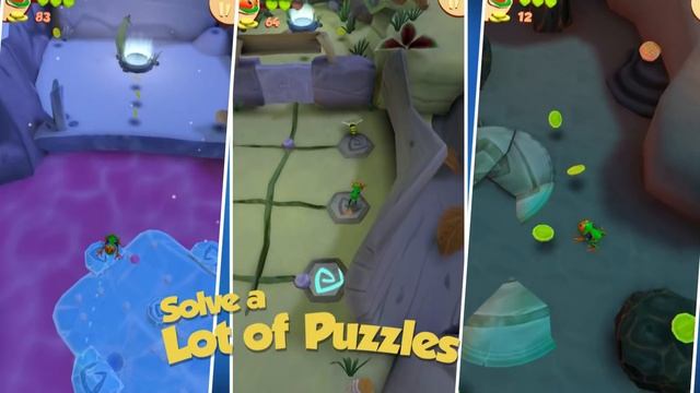 Frogged King's Way Back Home - Promo Mobile Game - Android смотреть онлайн