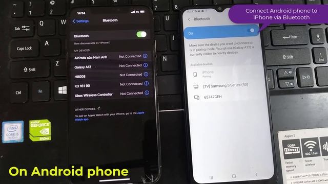 How to share wifi from iPhone to Android phone via Bluetooth смотреть онлайн