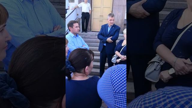 Часть 2 от 30.08.2018 встреча Администрации с дольщиками ЖК Авиатор и работниками КПД-1 смотреть онлайн