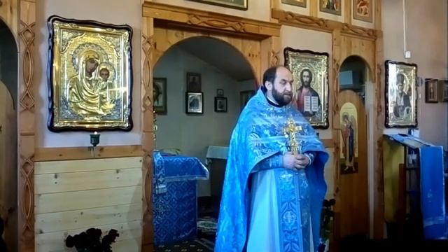 Поздравления нашего регента Екатерины и проповедь смотреть онлайн