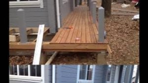 Монтаж террасной доски