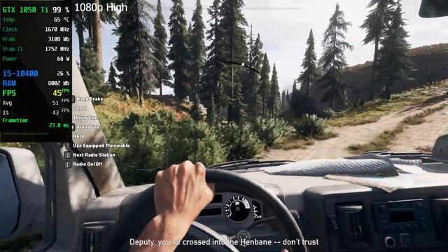 Far Cry 5 | GTX 1050 Ti + Core i5-10400 | All Settings смотреть онлайн