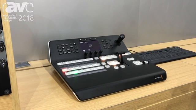 ISE 2018: Blackmagic Design Debuts ATEM 1ME Advance Panel for Control of ATEM Production Switcher смотреть онлайн