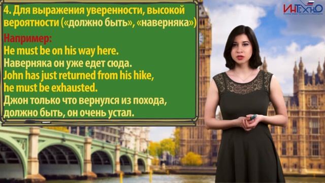 Грамматика английского языка: модальный глагол Must/Have to смотреть онлайн