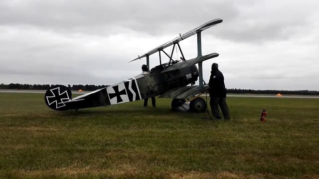 Fokker Dr 1 Engine Start