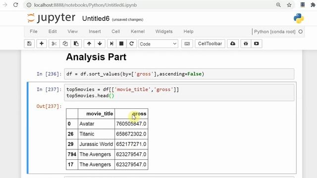 Data Analysis on Movies Dataset !! How to Perform Data Analysis ! Data Cleaning Python смотреть онлайн