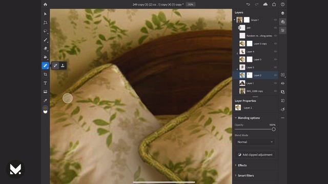 PHOTOSHOP IPAD PRO 2020 how to erase using clone stamo | Out of service | One retouching a day #318 смотреть онлайн