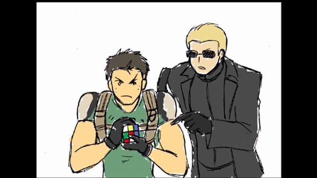 Chris And Wesker time [Resident Evil Comic] смотреть онлайн