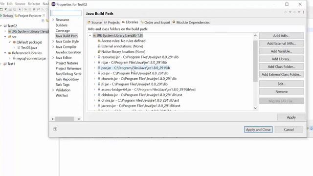 Java add JDBC Driver to project смотреть онлайн