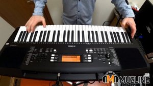Синтезатор YAMAHA PSR-E363 Демонстрация (попури)