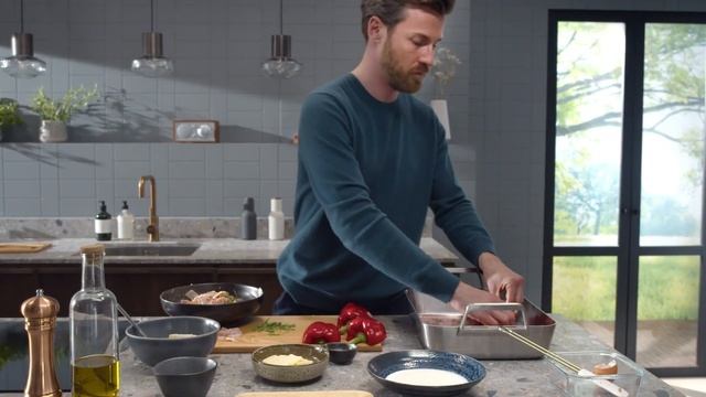 Фаршированный перец с мясом в духовом шкафу с паром от Electrolux смотреть онлайн